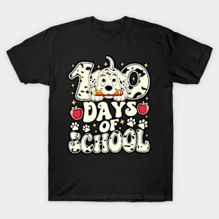 100 days of school dalmatian dog T-Shirt